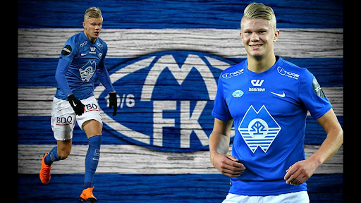 Erling Braut Haaland tại mùa giải đầu với 20 bàn thắng ấn tượng trong màu áo Molde FK