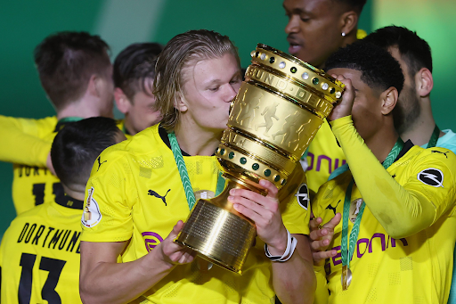 Haaland giúp câu lạc bộ Borussia Dortmund giành chiến thắng ấn tượng tại DFB Pokal 2021