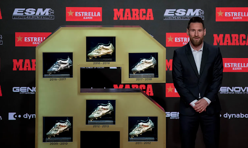 Huyền thoại Messi sở hữu 6 chiếc giày vàng đỉnh cao của bóng đá thế giới