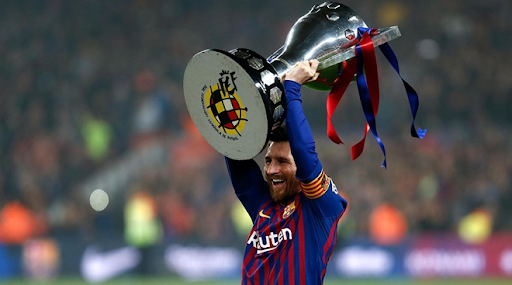 Messi đã dẫn dắt đội bóng giành chức vô địch La Liga với phong độ đầy ấn tượng