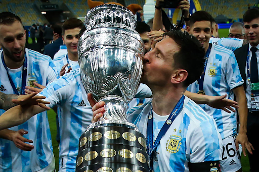Messi lần đầu tiên giành được một danh hiệu lớn cùng đội tuyển quốc gia