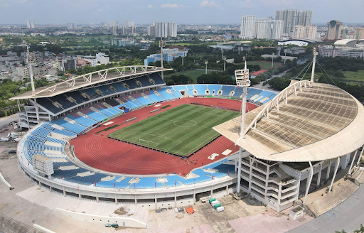 Sân vận động quốc gia Mỹ Đình chính là biểu tượng của nền thể thao Việt Nam