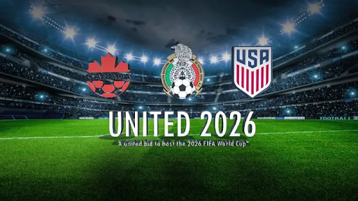 World Cup 2026 sẽ được tổ chức tại 3 quốc gia là Hoa Kỳ, Canada và Mexico