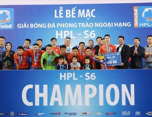 Hanoi Premier League là giải sân 7 người lớn và uy tín hàng đầu tại khu vực miền Bắc