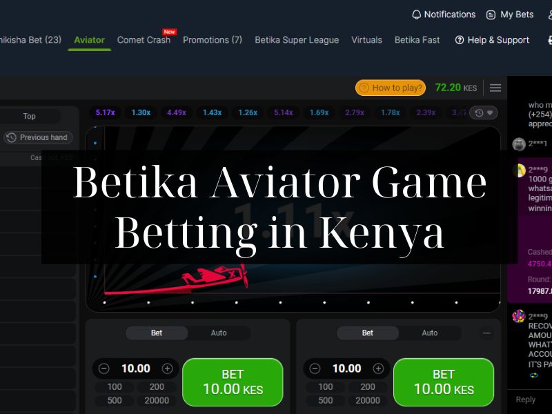 Betika Aviator Game Betting in Kenya
