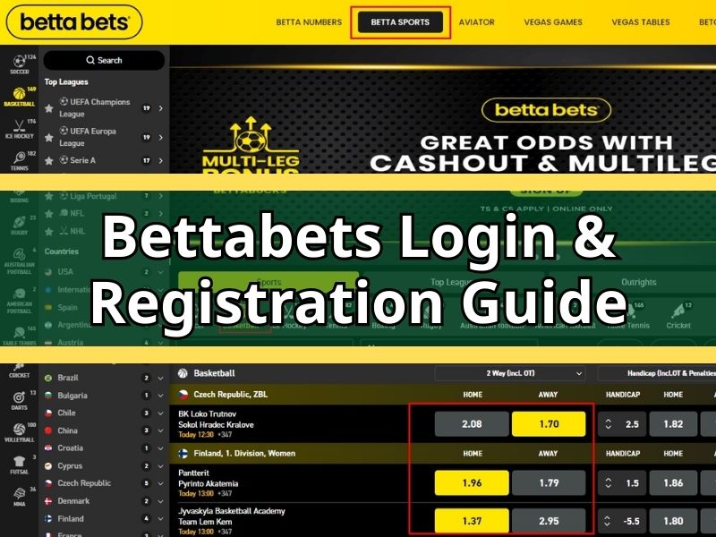Bettabets Login & Registration Guide for South African Users