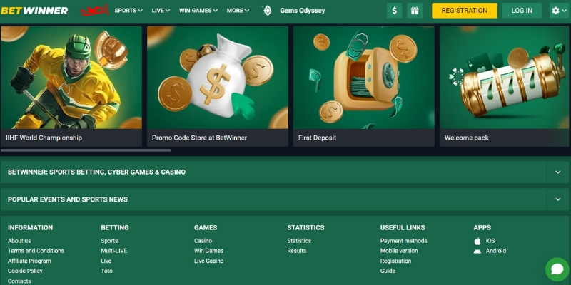 Betwinner Bonuses and Promotions 