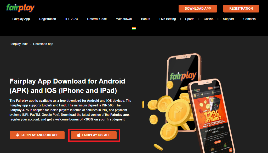 FairPlay.co.in App for iOS