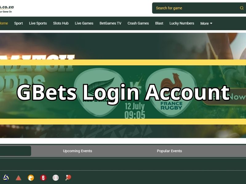 Getting Started With GBets in South Africa