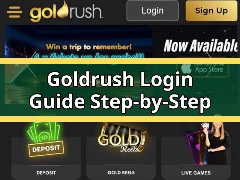 Goldrush Login, Registration and App Guide for SA Users