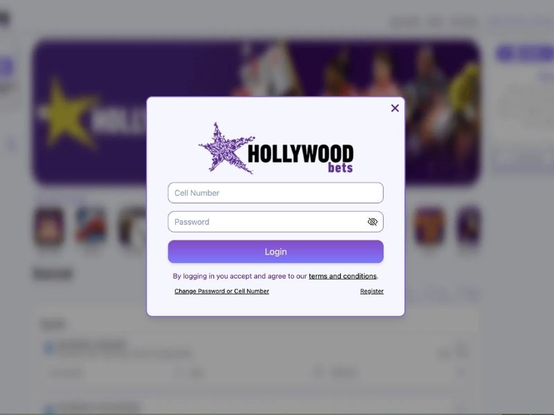 hollywoodbets login spina zonke