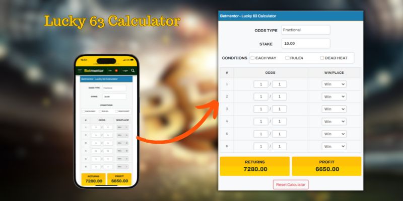 Betmentor lucky 63 bet calculator