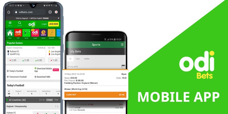 Odibets Mobile App