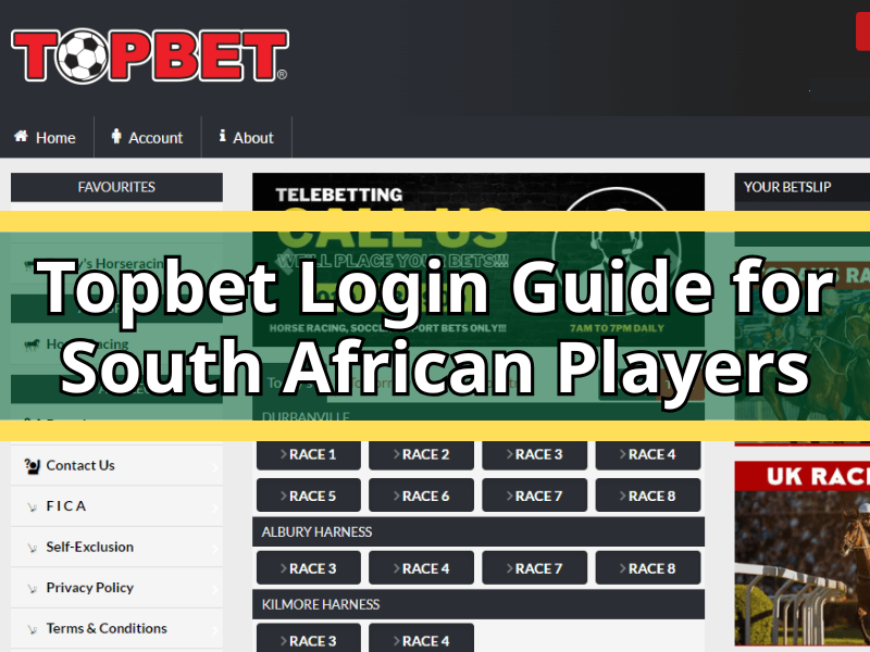 Topbet Login Guide for South African Players