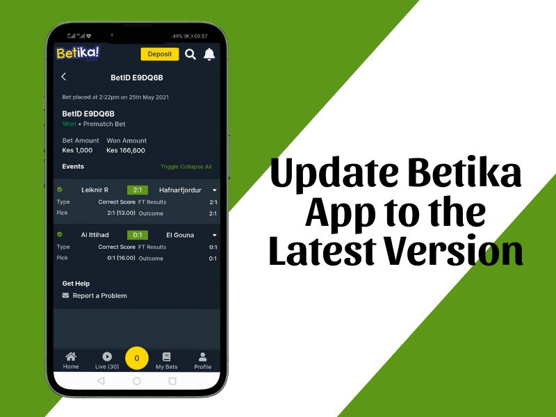 How to Update Betika App to the Latest Version 