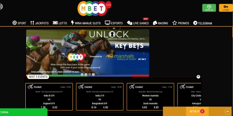 How to Log in to MBet Website