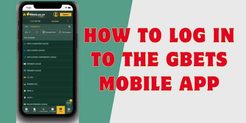 How to Log in to the Gbets Mobile App