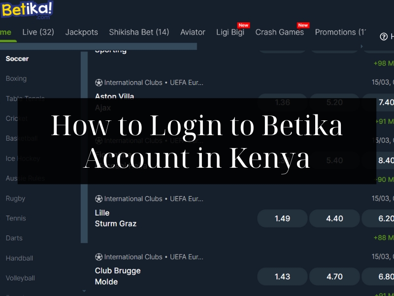 How to Login to Betika Account in Kenya