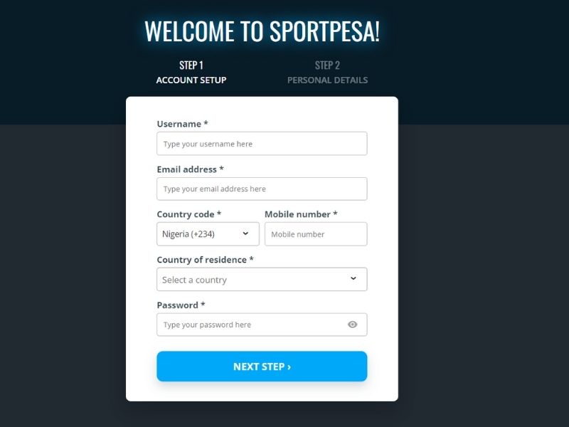 How to Register for Sportpesa
