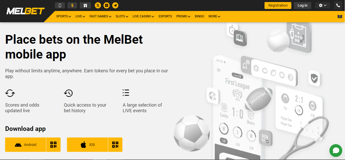 melbet mobile app