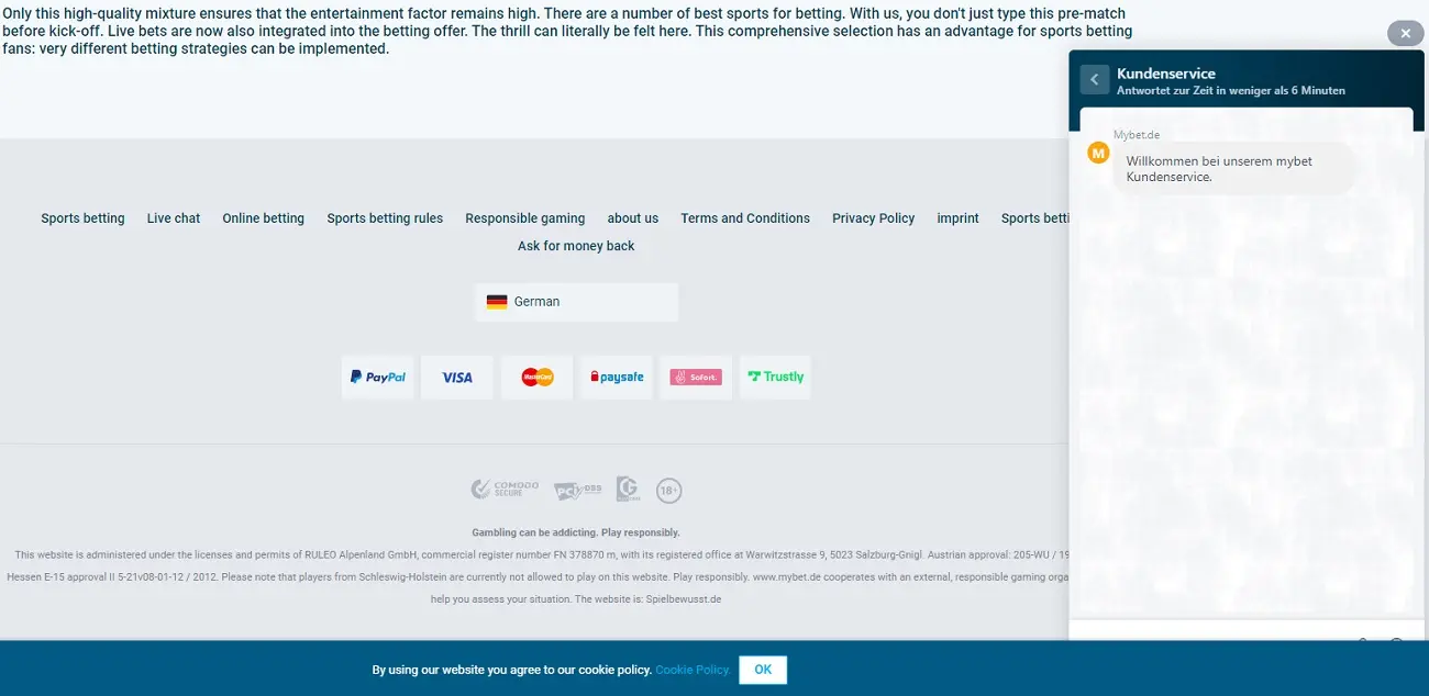 MyBet DE Sportsbook Review 2026: Legitimacy, Odds, Bonuses & More