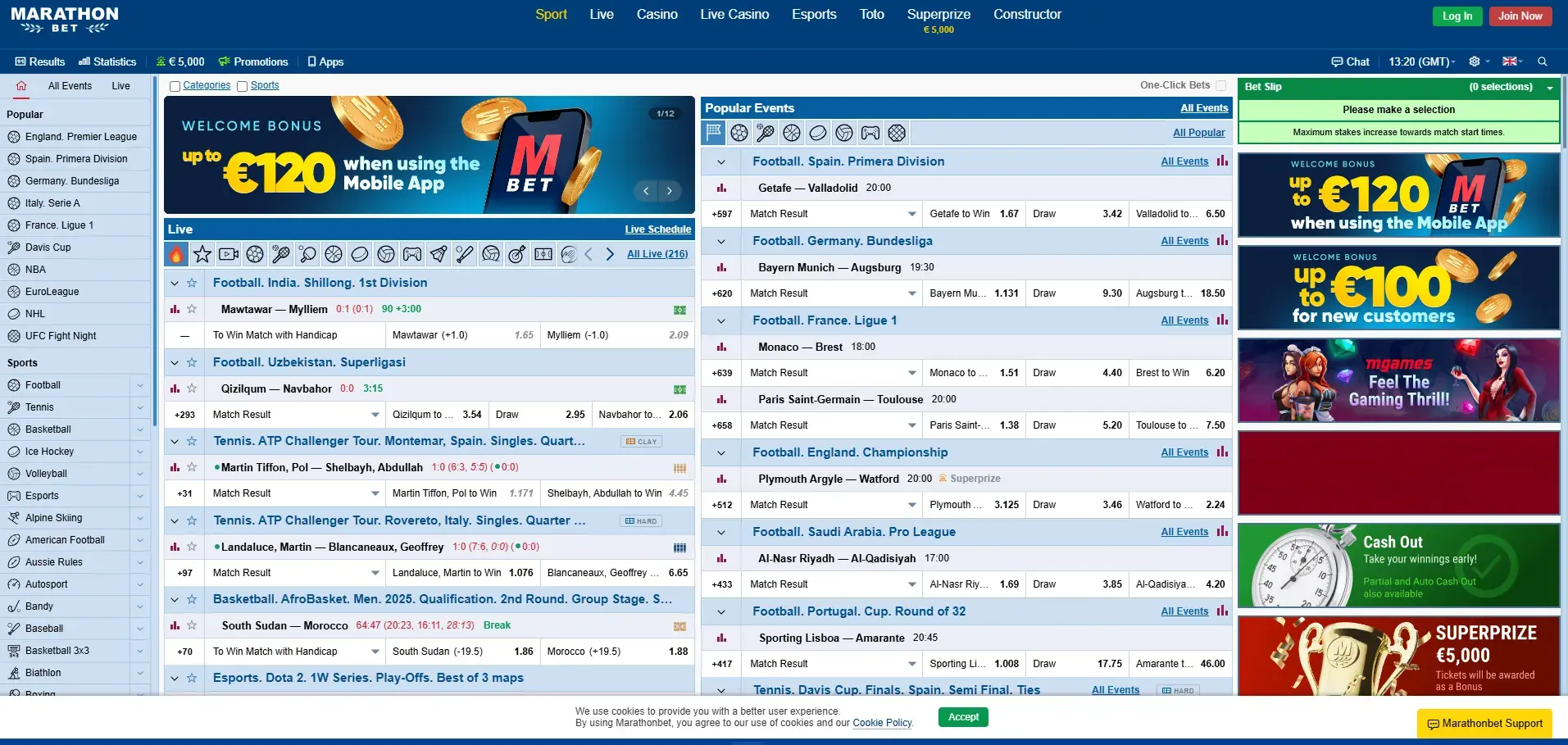 Marathonbet BY Review: Legitimacy, Odds, Bonuses & More