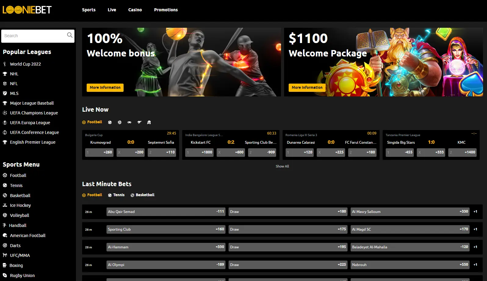 Looniebet Sportsbook Review 2026: Legitimacy, Odds, Bonuses & Payouts Analyzed