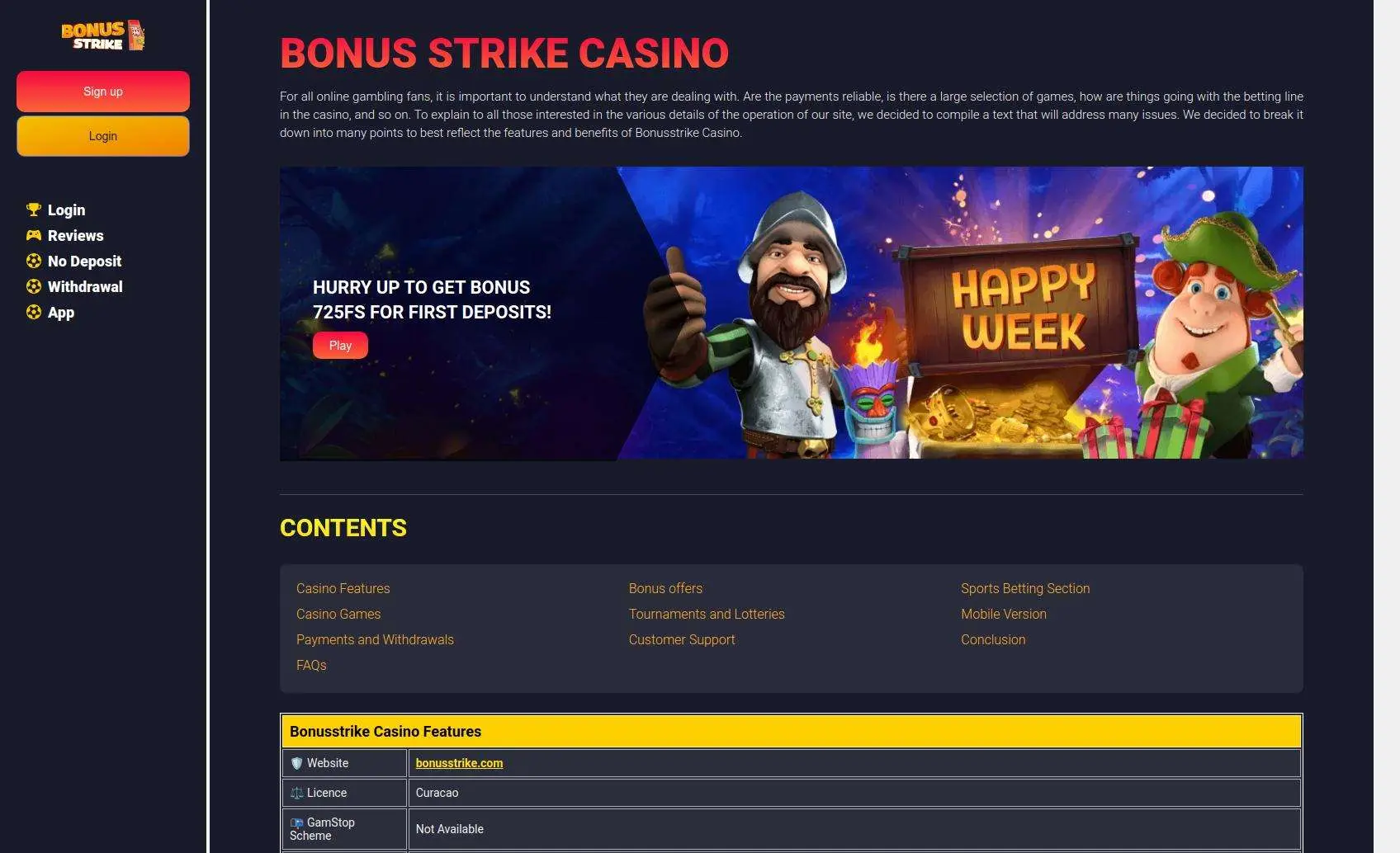 Bonus Strike Sportsbook Review 2026: Legitimacy, Odds, Bonuses & More
